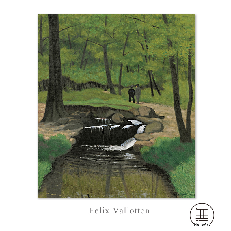 Felix Vallotto@绿植北欧小清新小众挂画卧室餐厅儿童房装饰画