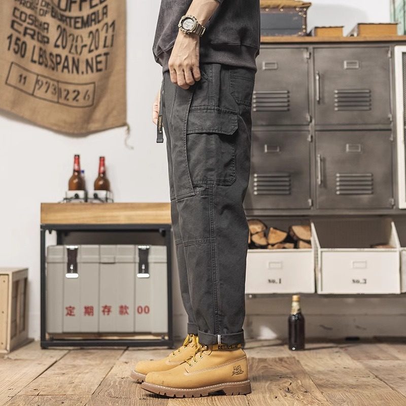大码300斤重磅潮牌工装裤春秋男士宽松直筒裤子美式复古休闲长裤2,淘宝优惠券,粉丝福利购,淘宝优惠卷