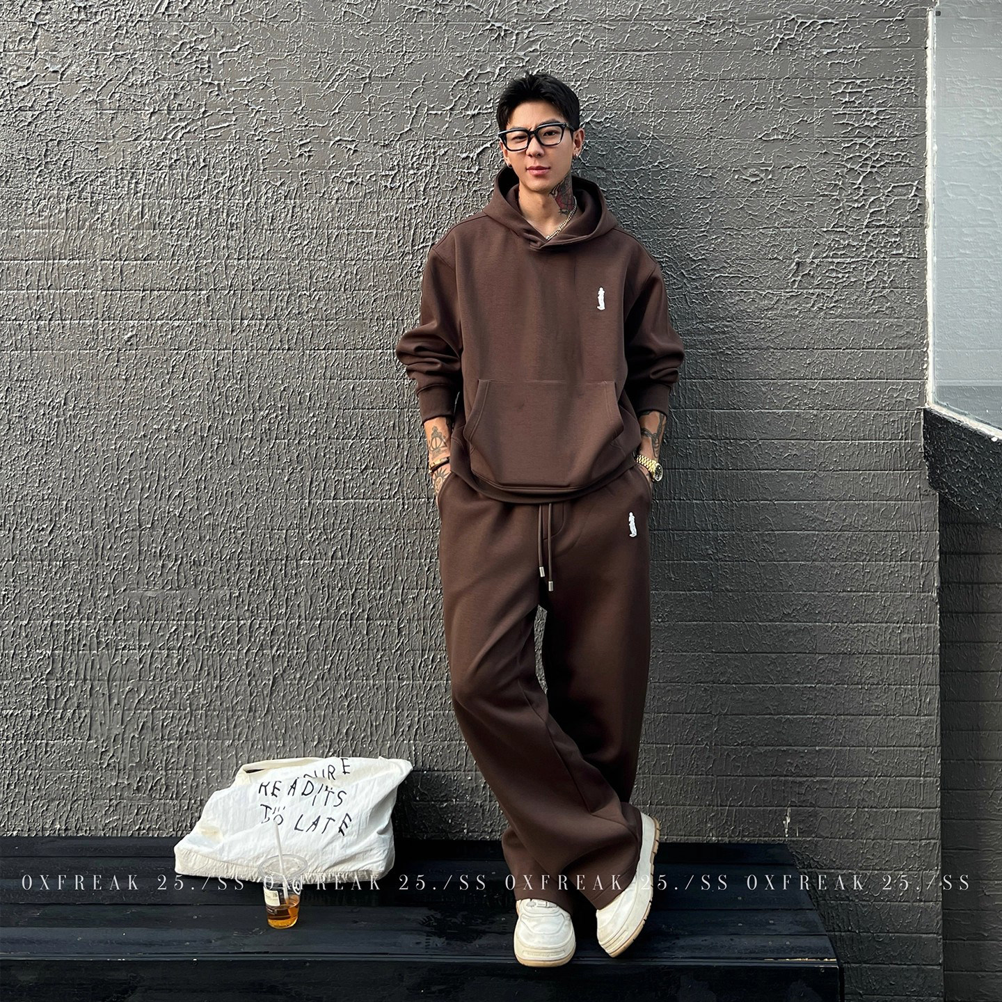 大码300斤美式休闲运动套装男女秋冬加绒时尚连帽卫衣+卫裤两件套,淘宝优惠券,粉丝福利购,淘宝优惠卷