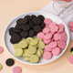 Large round cookies cake decoration sandwich small round cookies