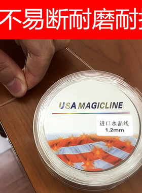 泊雅丽USA圆耐磨水晶弹力线串珠