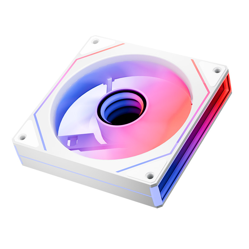 棱镜4MAX机箱风扇12CM散热非积木风扇神光同步侧边加大无限镜PWM - 图0