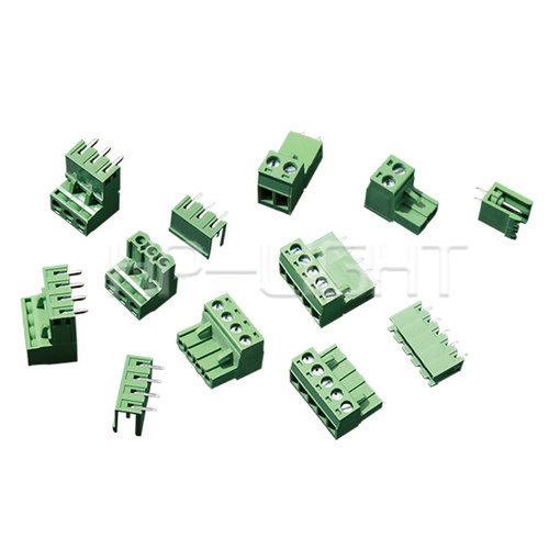 KF2EDGK 5.08mm拔插式接线端子pcb连接器2P/3/4/5/8/10/12P直弯脚 - 图0
