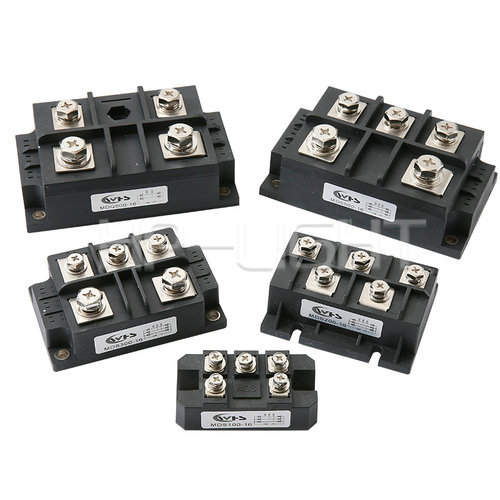 三相整流桥模块100A/200A/300A/500A 1600V  MDS100-16 大功率桥 - 图0