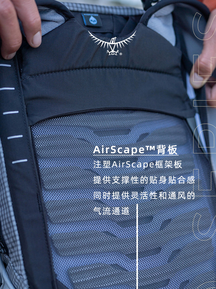 现货小鹰OSPREY TALON魔爪Pro 20 30 户外徒步登山双肩背包可注册 - 图2