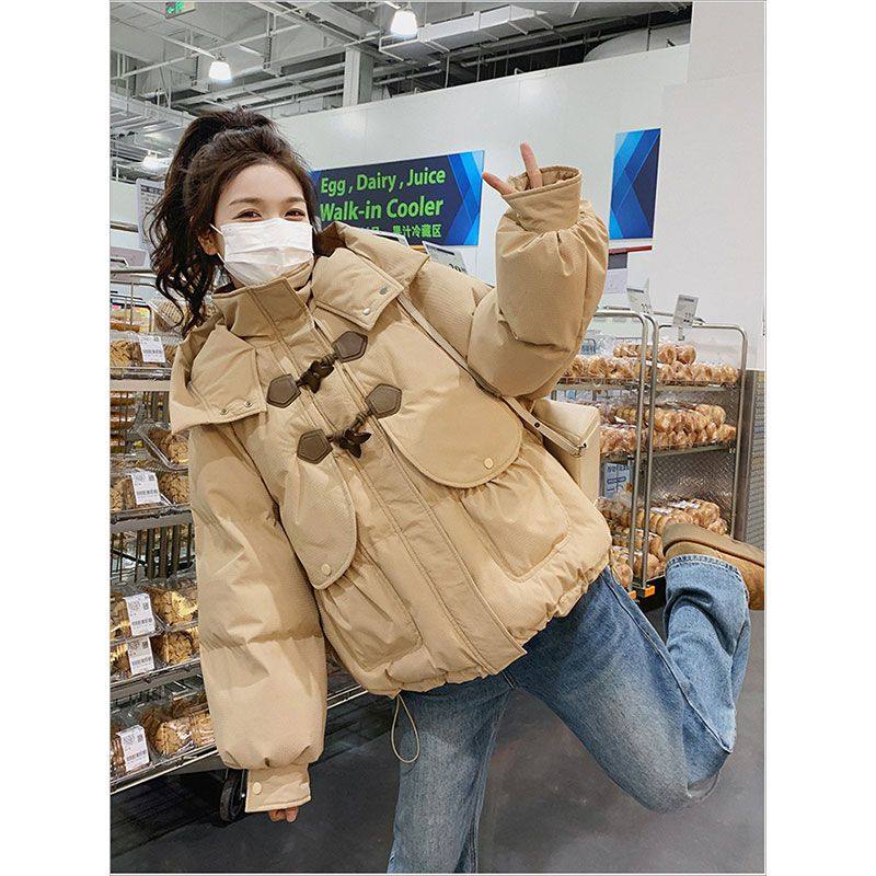 300斤特大码女装韩系百搭棉服女冬季新款胖mm宽松加厚面包服外套,淘宝优惠券,粉丝福利购,淘宝优惠卷