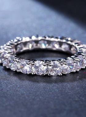 Emmaya时尚简约高品质锆石戒指