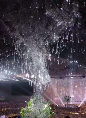 亚克力水滴婚礼吊饰天花板