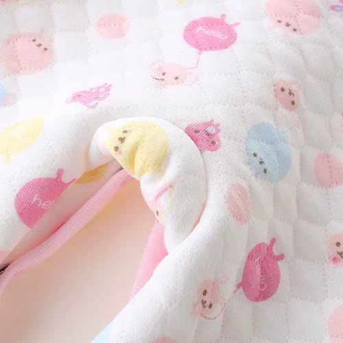 Детское хлопковое осеннее стеганое демисезонное удерживающее тепло зимнее боди подходит для мужчин и женщин для девочек