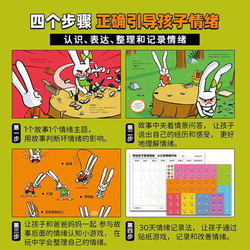 【点读版】托托踢踢了不起的情绪力全6册3到6岁幼儿园绘本阅读儿童情绪管理绘本图画故事书赶走坏脾气学会表达情绪早教睡前故事书 - 图3