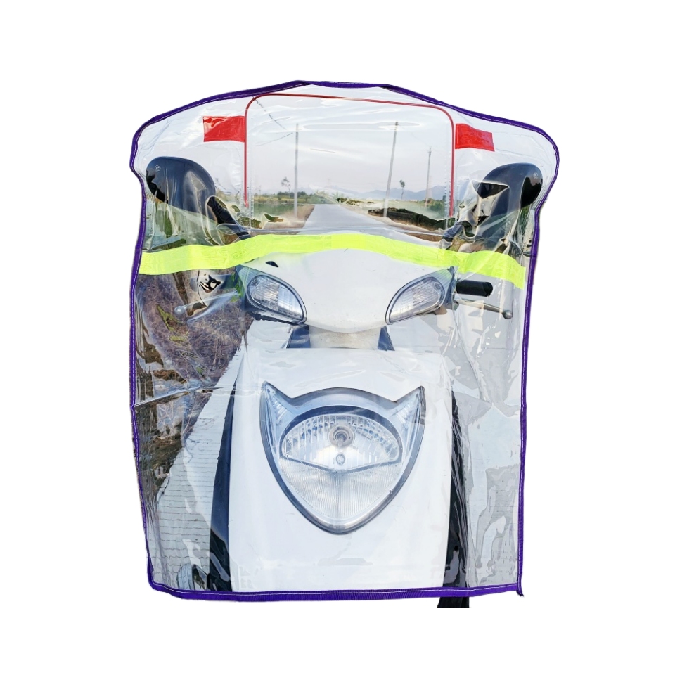 电动车挡风板高清透明防雨防风罩冬季电瓶摩托车挡风罩加厚挡雨板