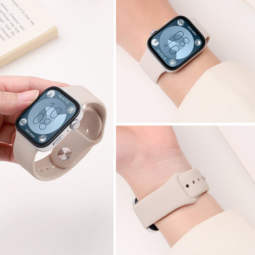 适用于华为watchFit5手表带fit5/4Pro反扣硅胶腕带新款huawei智能运动手表fit3/4男女高级感亲肤替换手环带夏 - 图0