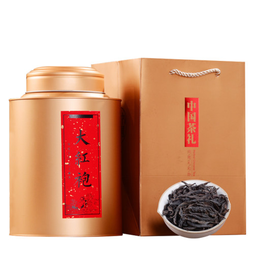 武夷山正岩大红袍茶叶武夷岩茶水仙肉桂茶500g浓香型散装礼盒罐装 - 图3