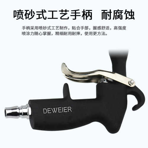 德威尔龙旋风清洗枪发动机舱顶棚内饰清洗机洗车店工具气动清洁枪 - 图2