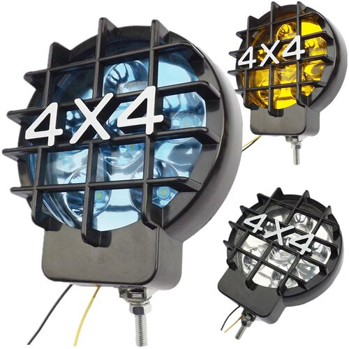 优利酷LED汽车射灯4X4改装灯越野SUV哈弗车顶灯护杠JEEP皮卡灯 - 图0