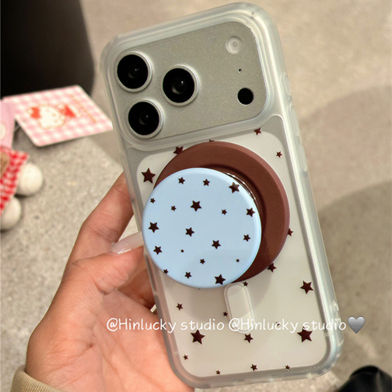 适用小米17/15手机壳turbo4红米note14/13/12满屏星星civi5pro/4/3/2磁吸支架11T/10/9/8磨砂max/mix新款外壳 - 图3