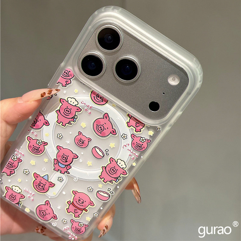 适用红米k80k70k60k50k40s手机壳note15/14/13/12/11T玛莎猪k30k20磁吸支架10/9/8/7磨砂壳turbo4卡通3保护套 - 图0