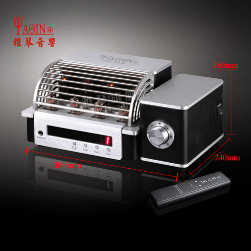 雅琴MS-6V6胆机6P6P电子管功放发烧HiFi高保真功率放大器家用音响 - 图1
