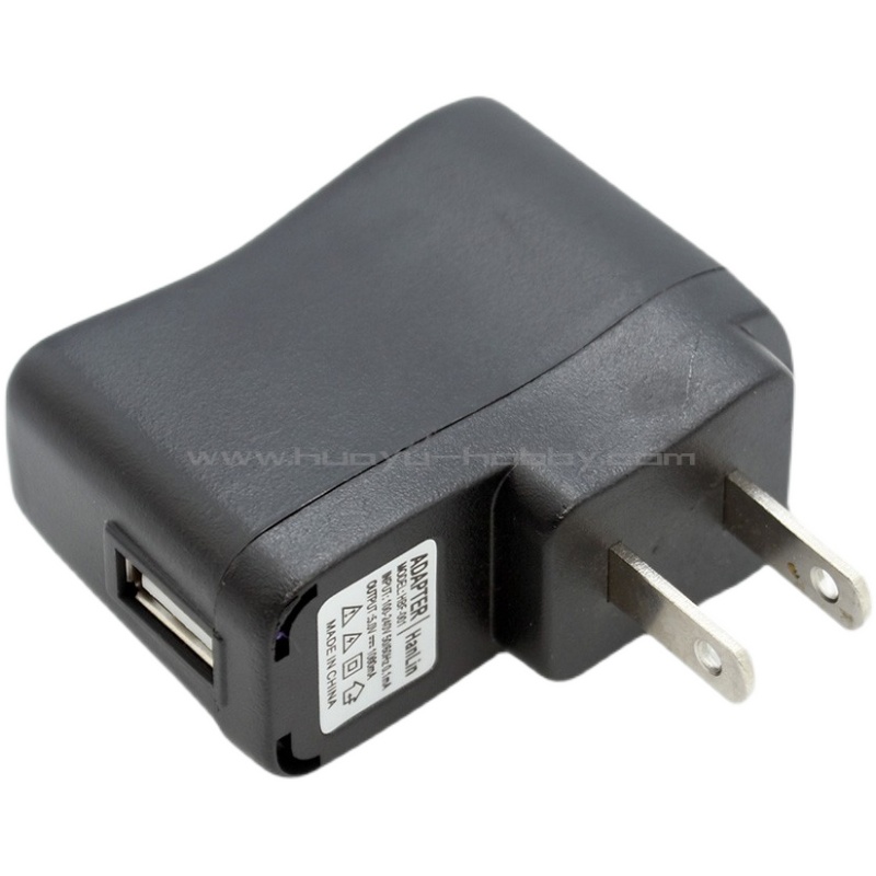 5V 1000mA 美式 USB 电源适配器 电动模型玩具 数码家电 安防