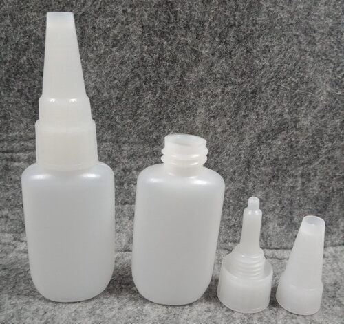 带塑料针20克401瓶/椭圆瓶/胶水瓶/塑料瓶新料瓶20mlHDPE乐泰瓶子 - 图1
