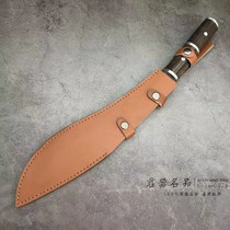 Knife Slave Sun God knife sheath Nepal large leather sheath outdoor survival knife protective sheath outdoor troubleshooting scabbard