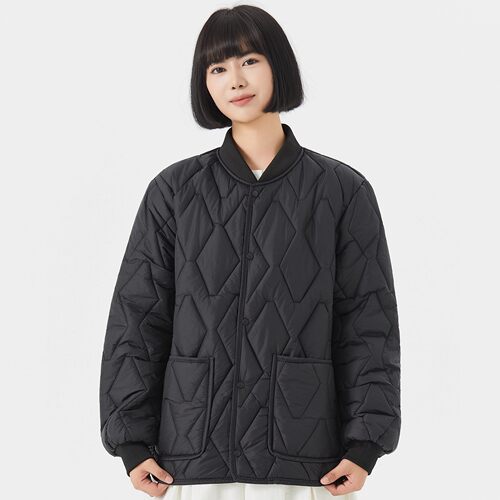 女士羽绒棉内胆小棉袄短款轻薄内穿棉衣修身妈妈打底外套贴身棉服 - 图1