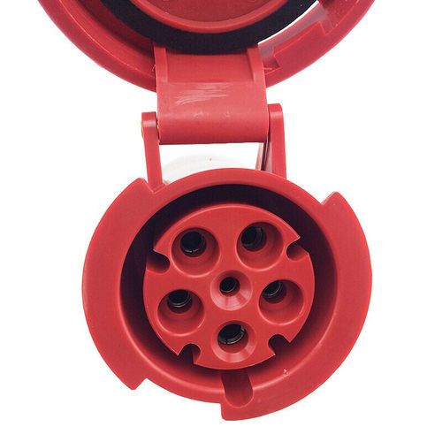 YEEDA怡达工业连接器 63A三相五芯（3P+N+E）航空插头插座 IP67 - 图2