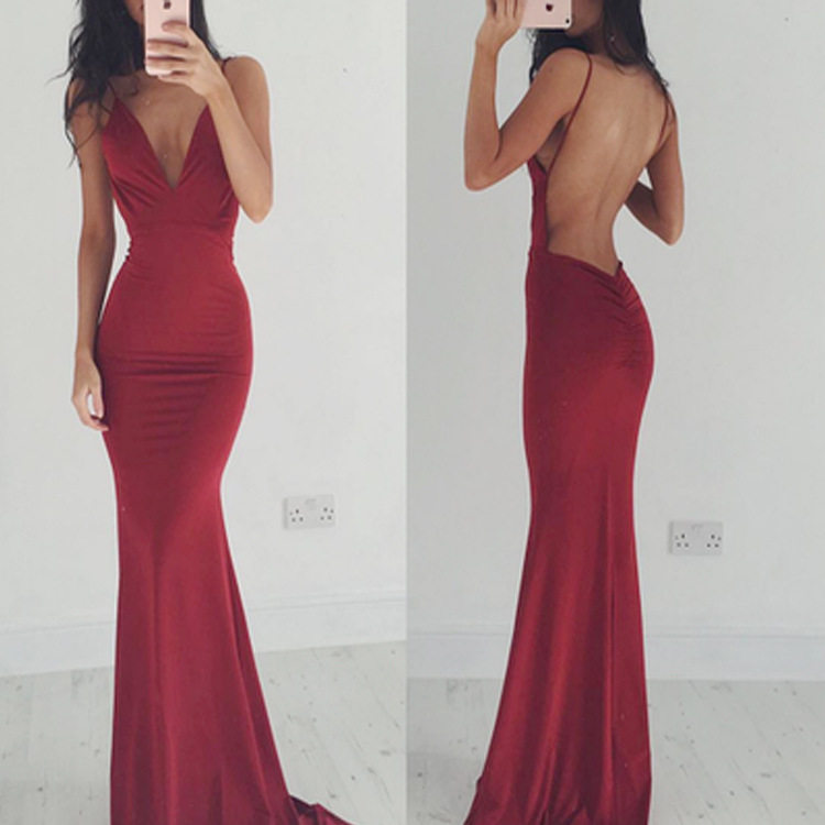 green emerald velvet dress Long Prom Dress 33417 by La Femme