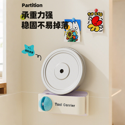 台面刀具收纳架刀架磨刀一体式厨房家用免打孔壁挂式置物架 - 图2