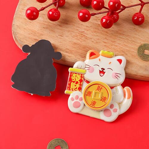 可旋转磁吸冰箱贴摆件摇摆摆饰喜庆装饰贴磁吸冰箱贴 - 图2