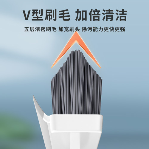 地缝刷浴室洗墙厕所瓷砖刷硬毛地板刷家用卫生间缝隙清洁工具 - 图2