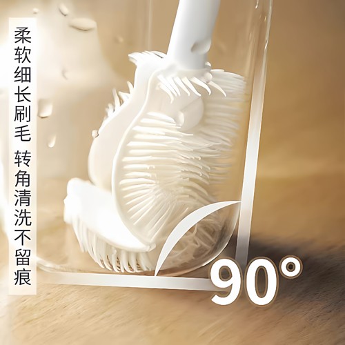 硅胶长柄杯刷家用洗杯子小刷子保温水杯易清洁清洁好物洗奶瓶刷子 - 图1