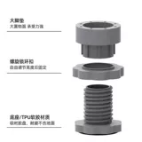 Универсальный высокий нескользящий противоударный коврик для стирки, беззвучный барабан