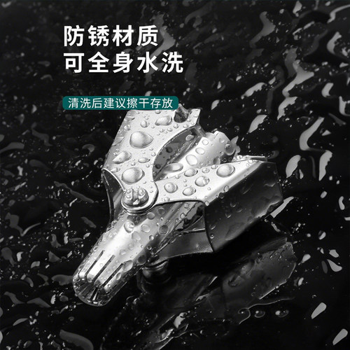 鼻毛修剪器剪刀清理器好物鼻毛男用毛修剪鼻子男士小手动鼻孔 - 图3
