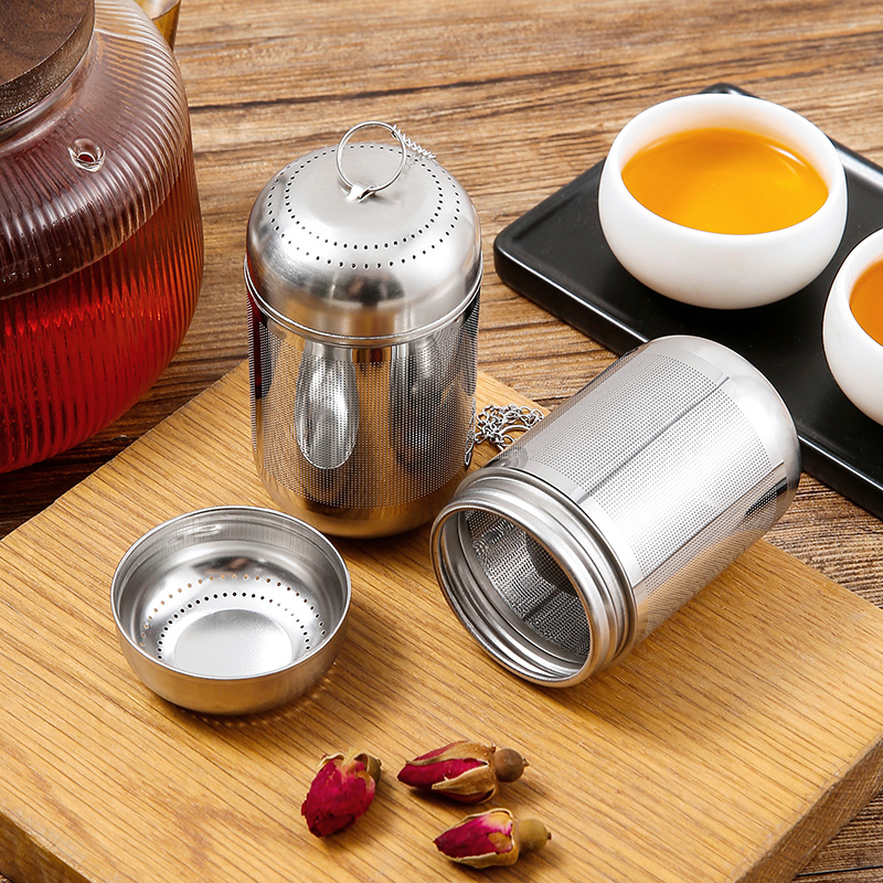 304不锈钢茶漏茶隔全能茶滤网保温杯茶叶过滤器茶水分离泡茶神器