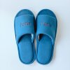 Japanese silent non-slip fabric home travel slippers