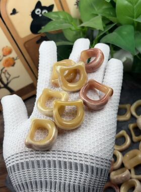 驼骨小熊可爱熊熊款驼骨手把件精品打磨精美文玩