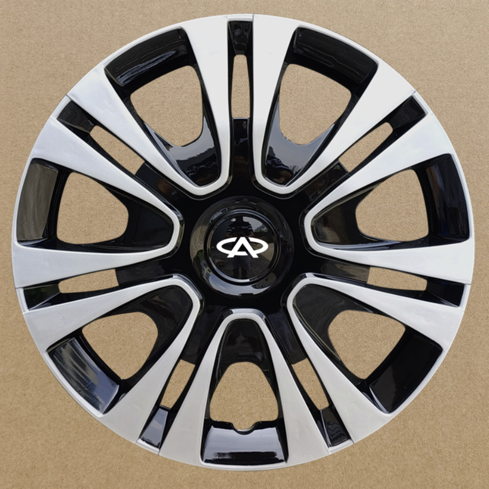 适用于奇瑞QQ3轮毂盖旗云2风云2A3A5E5铁钢圈装饰盖外壳帽轮毂罩 - 图0