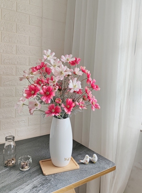 仿真玉兰花盆栽高档和家干花摆件