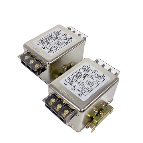 导轨式滤波器电源CW4L2-10 20A-R1 S 005 30端子台EMI抗干扰220V - 图0