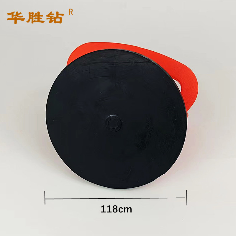 华胜钻单爪塑料吸盘玻璃吸提器优质橡胶底盘厚直径118mm搬运工具 - 图2