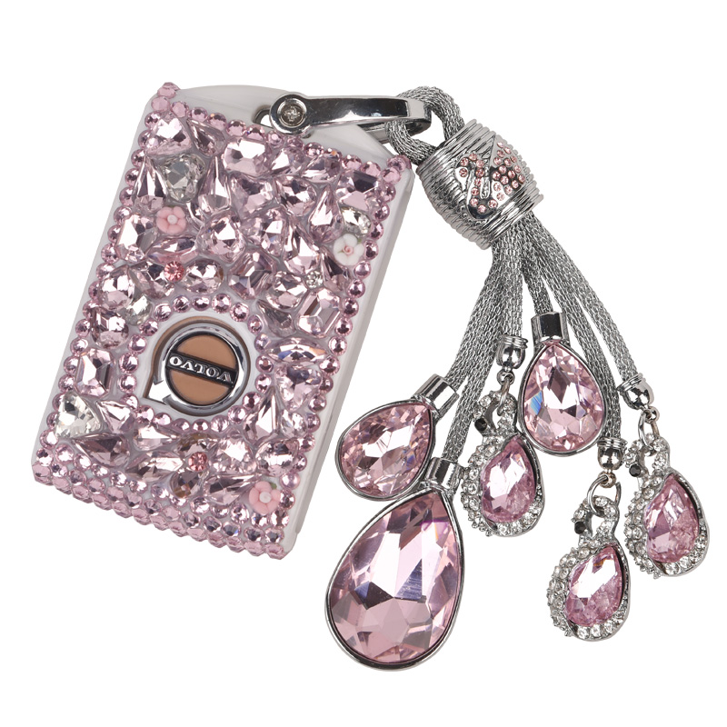 沃尔沃钥匙套2022款xc60v60s90xc90xc40v90S60L钥匙包扣壳镶钻女 - 图0