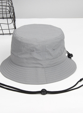 渔夫帽男女可调节街头遮阳帽