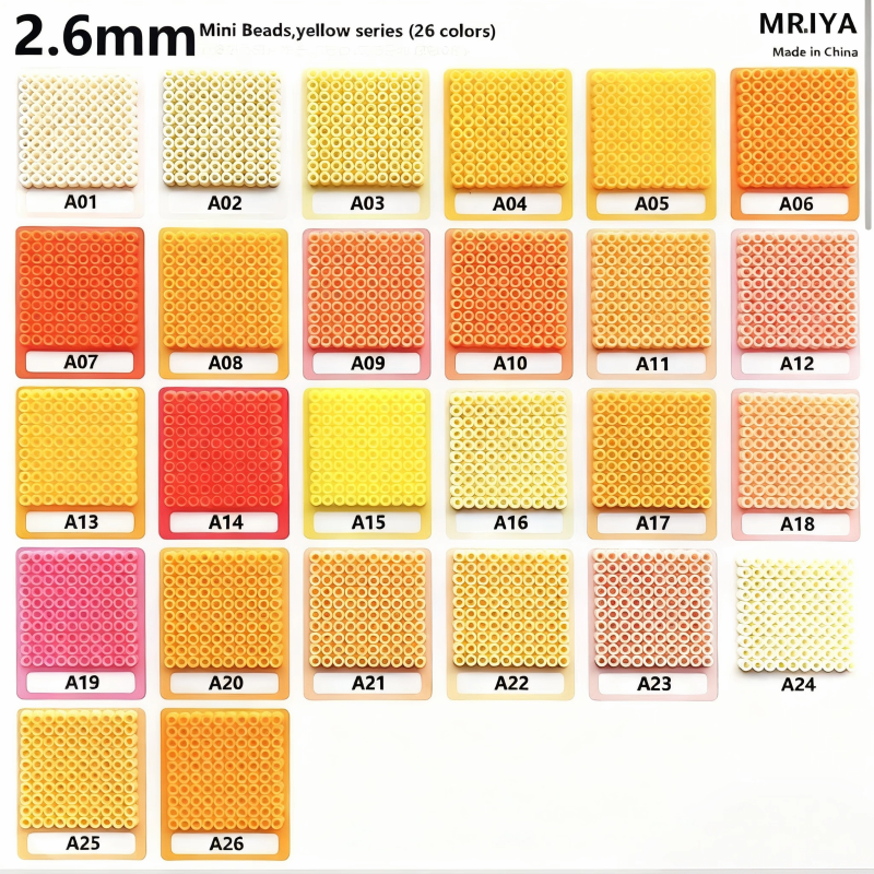 2.6mm拼豆补充包1000粒袋装A色系黄色橙色融合豆mard同厂融合豆,淘宝优惠券,粉丝福利购,淘宝优惠卷