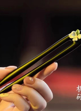 12厘米短簪，短发少发量超好用