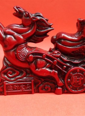 马摆件马上发财装饰吉祥摆件工艺品客厅H酒柜摆设开业礼品马到成