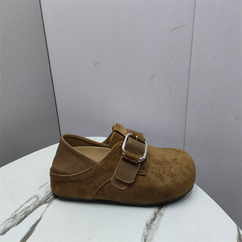 撤柜断码处理女鞋2026春季新款时尚休闲风搭扣圆头舒适百搭勃肯鞋,淘宝优惠券,粉丝福利购,淘宝优惠卷