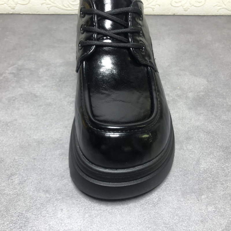 撤柜断码处理女鞋2026春季新款时尚英伦风圆头系带厚底深口女单鞋,淘宝优惠券,粉丝福利购,淘宝优惠卷