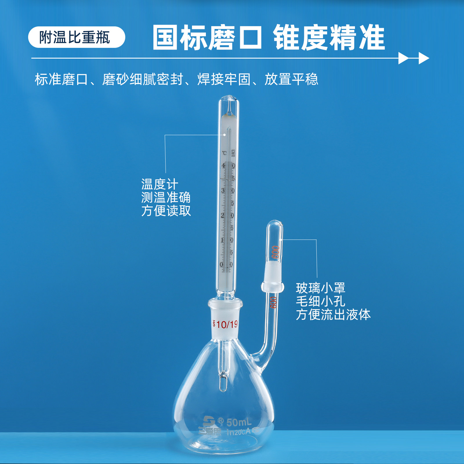 Sanaisi thermometer with attached thermometer