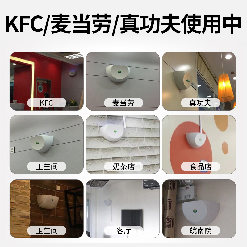 灭康粘捕式灭蝇灯餐厅用商铺用挂墙室内灭蚊灯电子捕蝇器驱蚊苍蝇 - 图1